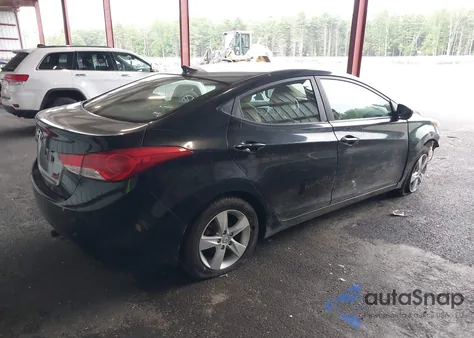 2012 Hyundai Elantra Gls (Ulsan Plant) z USA, uszkodzony, nr VIN KMHDH4AE8CU183216